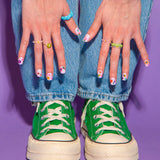OMY Flower Nail Stickers