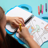 OMY Super Colouring & Sticker Book - Dino