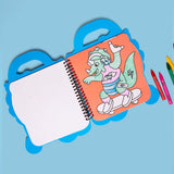 OMY Super Colouring & Sticker Book - Dino