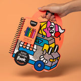 OMY Super Colouring & Sticker Book - Yummy