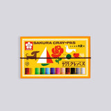 Sakura Cray-Pas Oil Pastels 12