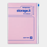 Storage.it A5 Notebook Pink