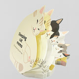 Sleeping Cat Memo Pad