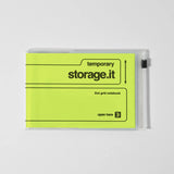 Storage.it Mini Desk Notebook Neon Yellow