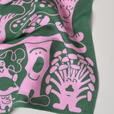 Mushrooms Cotton Tea Towel