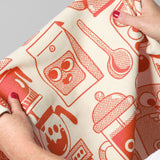 Coffee Time Tea Towel