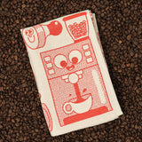 Coffee Time Tea Towel