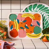 Fruit Bowl Rectangle Serving Tray