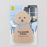 Toy Poodle Memo Pad