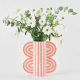 Large Butterfly Vase Pink