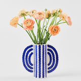 Small Butterfly Vase Blue