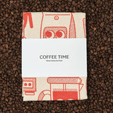 Coffee Time Tea Towel