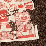 Coffee Time Tea Towel