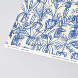 Plants Blue Wrapping Paper