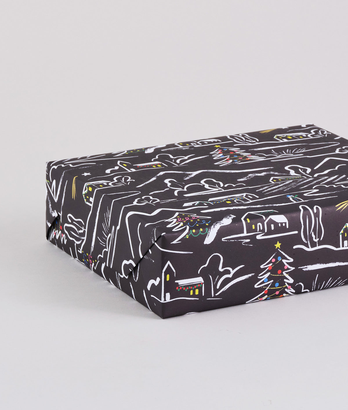 Winter Landscape Christmas Wrapping Paper