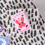 Fir Trees Christmas Wrapping Paper