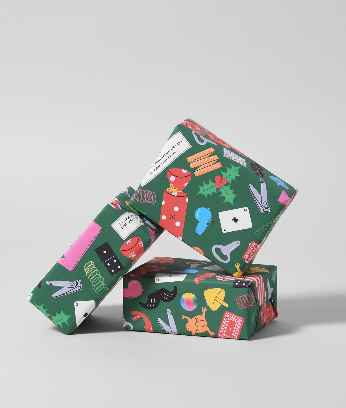 Christmas Crackers Christmas Wrapping Paper