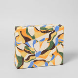 Floral Motif Yellow Wrapping Paper