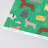 Dogs & Cats Wrapping Paper