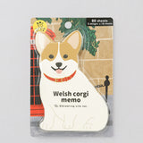 Welsh Corgi Memo Pad