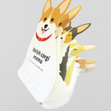 Welsh Corgi Memo Pad