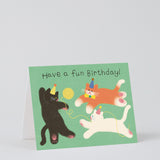 Have a Fun Birthday Cats