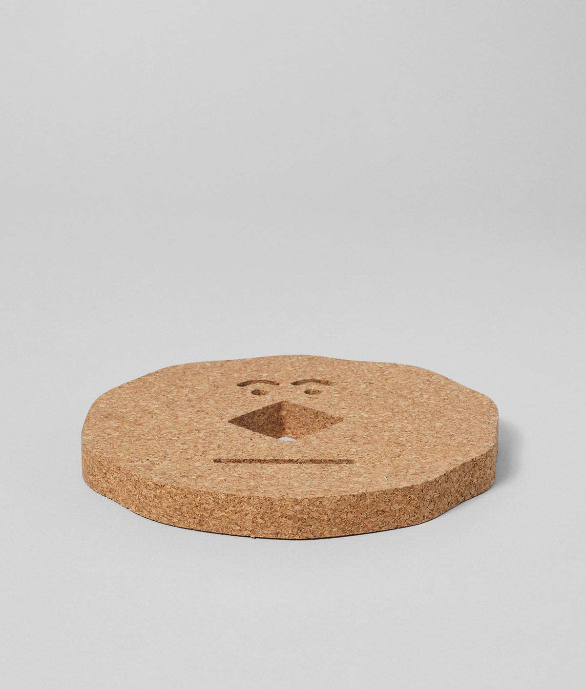 Round Face Cork Trivet