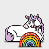 Unicorn With Mini Card