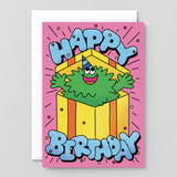 Happy Birthday Guy In Present