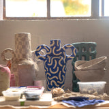 La Lune Vase - Blue Wave (full size)