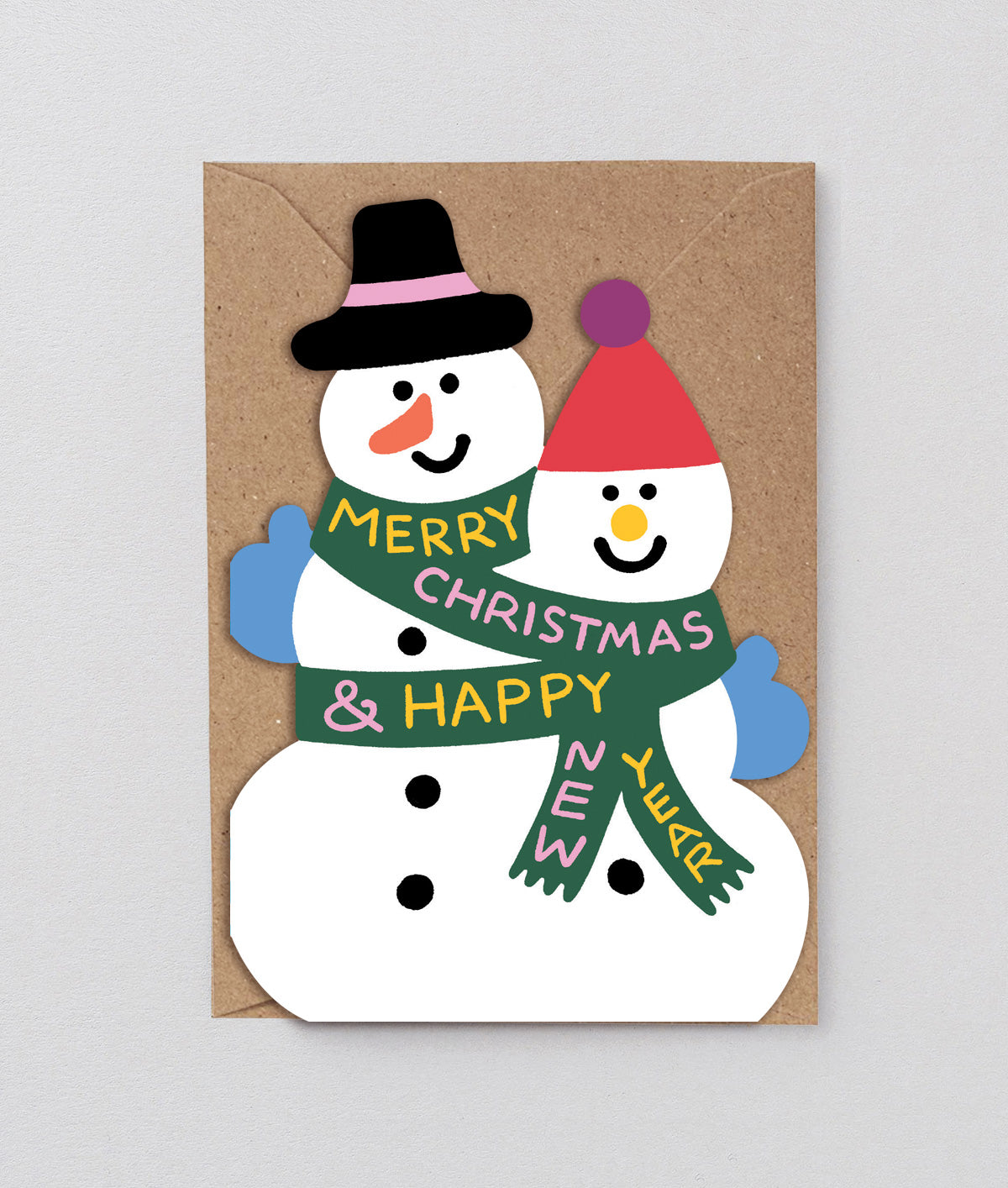 Snowmen Merry Christmas Card