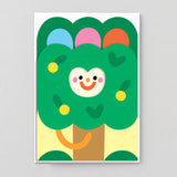 Monkey Surprise Fold Out Card
