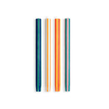 Stripe Dinner Candles Set 4 - Mixed Set Contrast 2