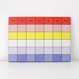 Paperways Palette Monthly Deskpad - Girl with Hair Ribbon