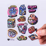 OMY Big Milk Stickers