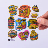OMY Big Burger Stickers