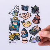 OMY Big Cat Stickers