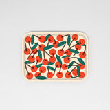 Cherries Small Rectangle Serving Tray