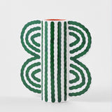 Large Butterfly Vase Green