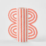 Large Butterfly Vase Pink