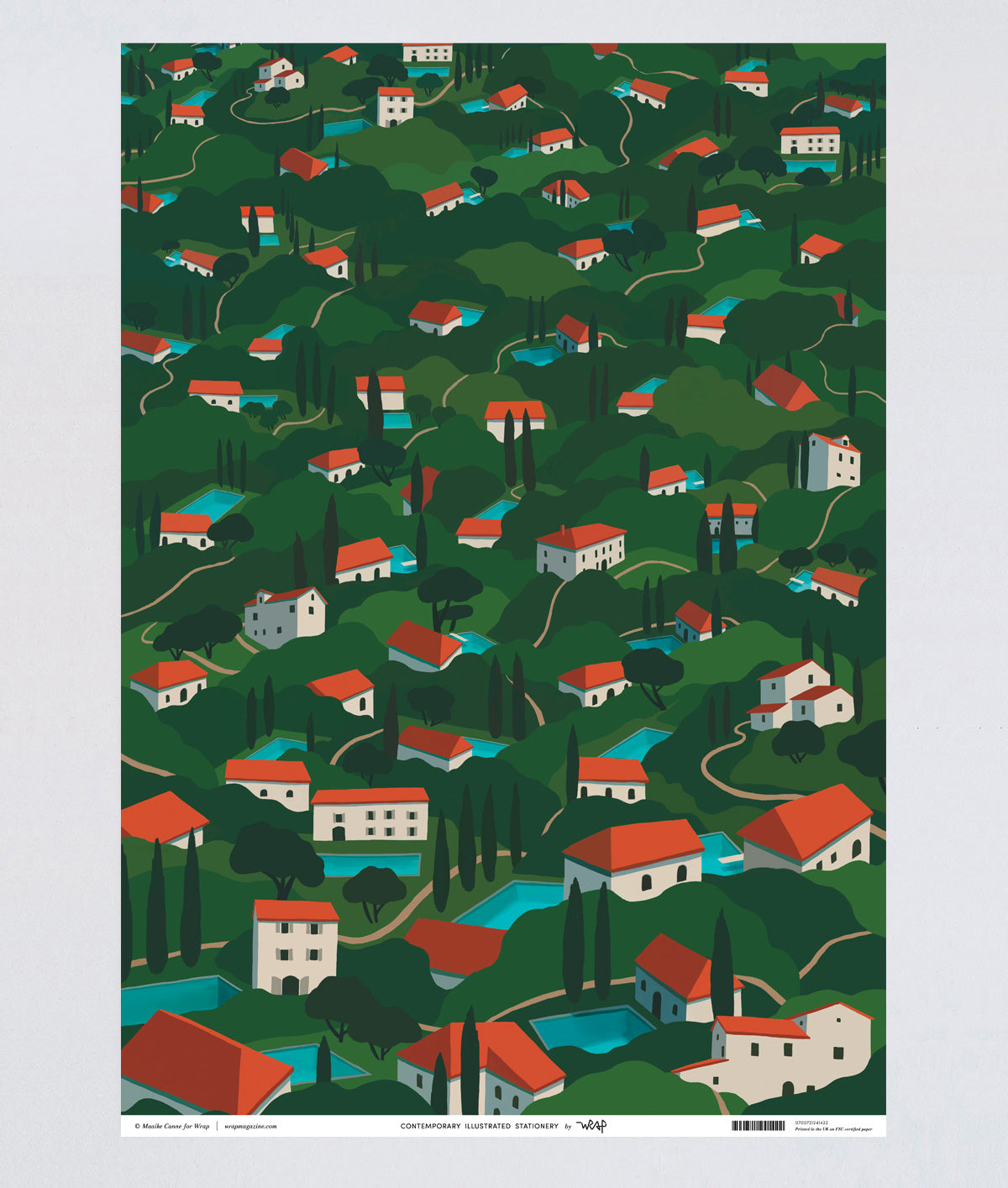 Tuscany Wrapping Paper