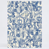 Blue Plants Layflat Notebook