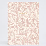 Pink Plants Notebook