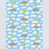 Suns and Clouds Wrapping Paper
