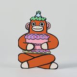 Monkey With Mini Card